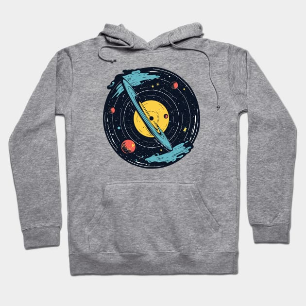 Song of the Universe Hoodie by Pixel Dreams